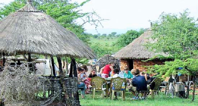 Serengeti Mara cultural tourism festival Tourists enjoying the local life